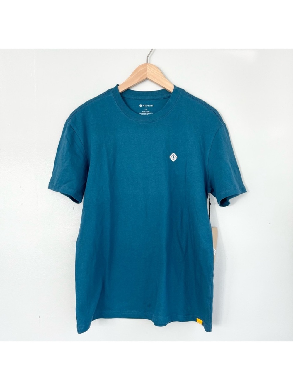 Rivian Compass Tee Blue Small